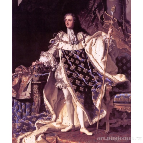 Портрет Людовика XV