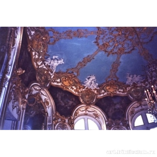 Отель Субиз. Салон Принцессы, фрагмент потолка