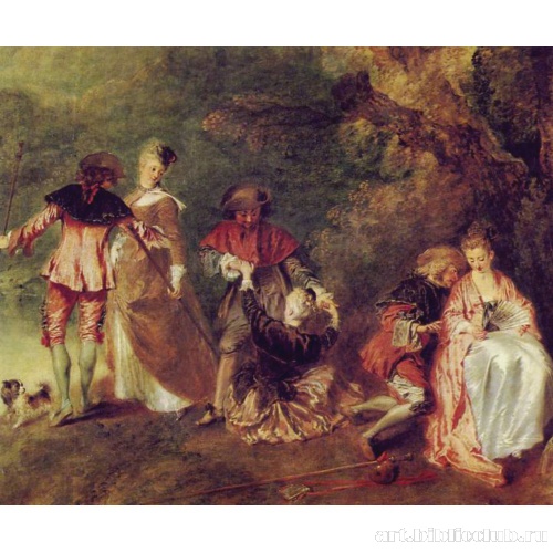 Отплытие на Цитеру, фрагмент