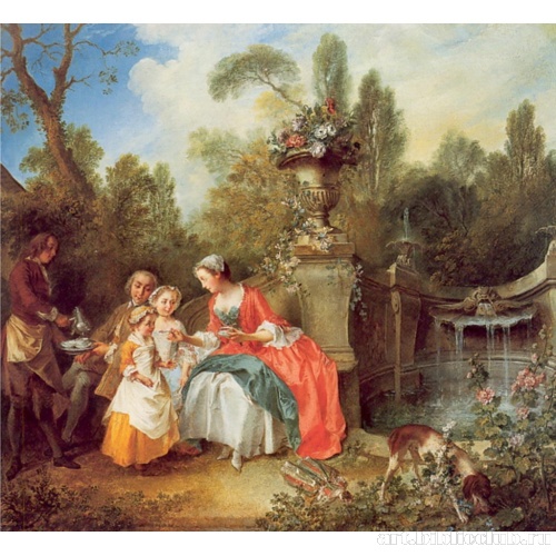 Кофе в саду