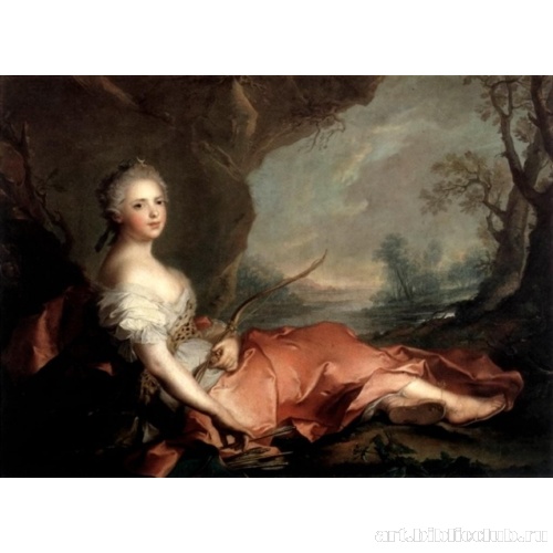 Мария Аделаида Французская в виде Дианы