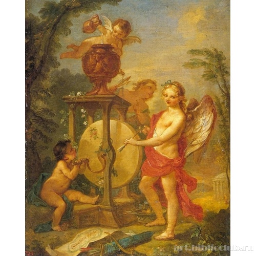 Амур, точащий стрелу