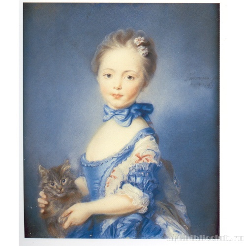 Девочка с котенком