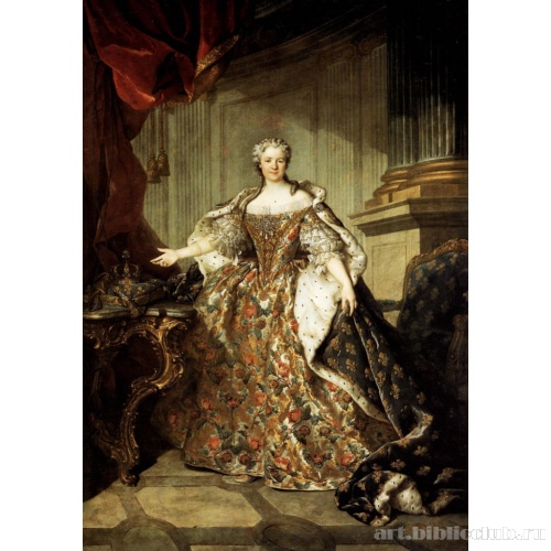 Портрет Марии Лещинской, королевы Франции