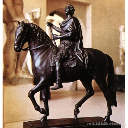 Конная статуя Людовика XV. Модель
