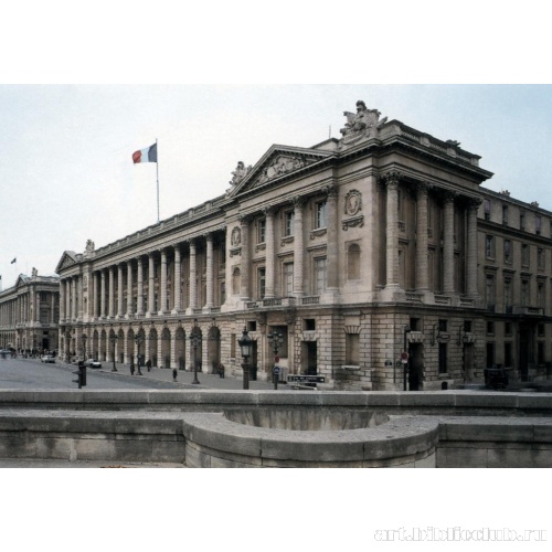 Площадь Людовика XV, ныне площадь Согласия. Фрагмент