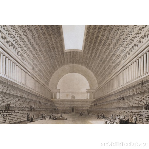 Проект Национальной библиотеки, внутренний вид