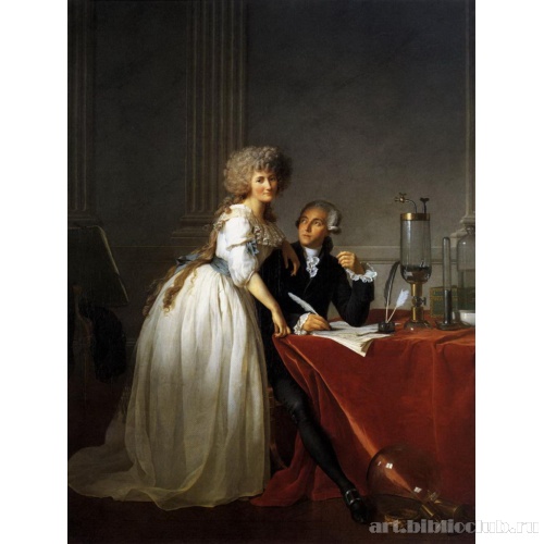 Портрет господина Лавуазье с супругой
