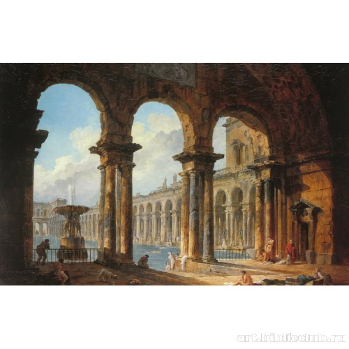 Античные развалины служащие общественной купальней