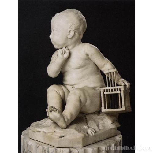 Дитя с птичей клеткой