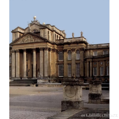 Дворец Бленхейм. Портал северного фасада