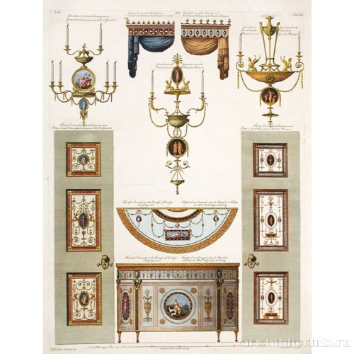 Детали декора интерьера Дерби Хаус