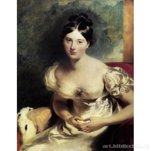 Портрет графини Маргарет Блессингтон