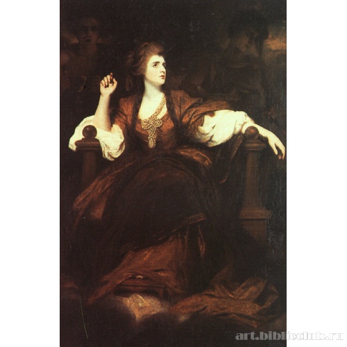 Портрет актрисы Сары Сиддонс в виде музы Трагедии