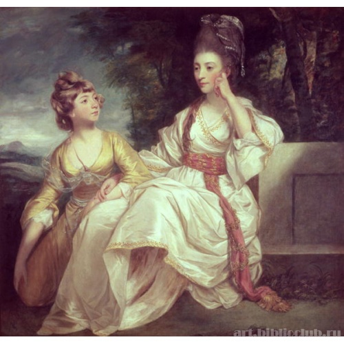 Миссис Трэлл со своей дочерью Эстер