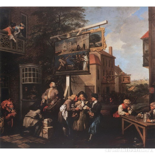 Цикл картин «Выборы». 2. Подкуп избирателей