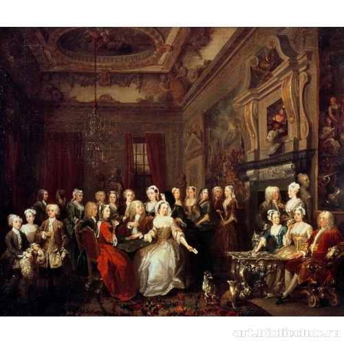 Собрание в доме семейства Уонстит