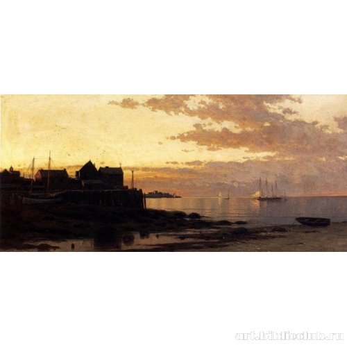 Закат в заливе