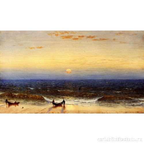 Восход солнца Лонг Бранч, Нью Джерси