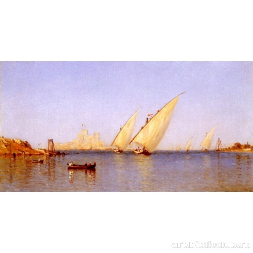 Рыбацкие лодки в гавани Бриндизи