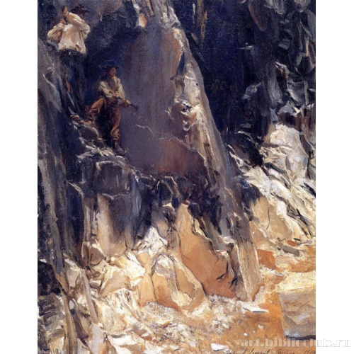 Добыча мрамора в Каррари