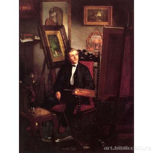 Автопортрет в мастерской