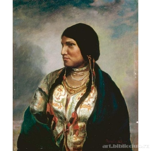 Портрет индеанки