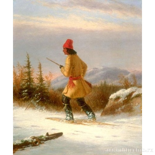 Охотник зимой