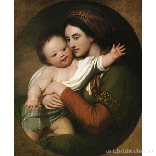 Миссис Бенджамин Уэст и ее сын Рафаэль