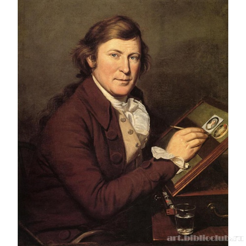 Джеймс Пил пишет миниатюру