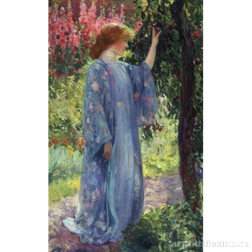 Синее кимоно