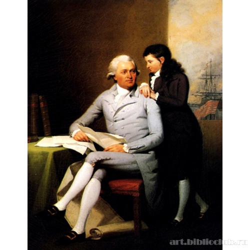 Джеремия Уодсворт и его сын Дэниэл Уодсворт