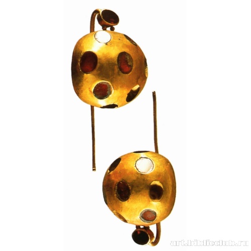 Гладкие сферические серьги