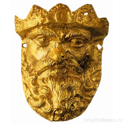 Нашивная бляшка «Силен в диадеме»