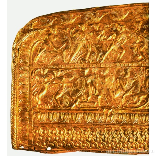 Обкладка колчана. Фрагмент