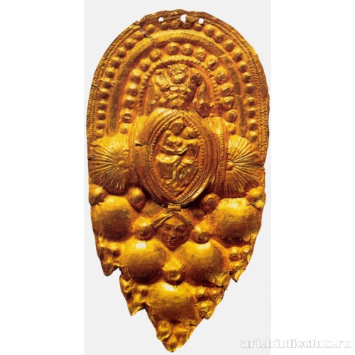 Серьга в виде грозди