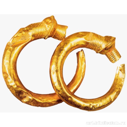 Трубчатые серьги