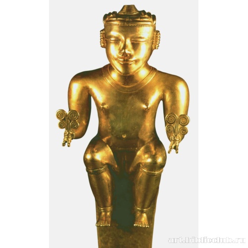 Ритуальный сосуд в виде сидящей женской фигуры