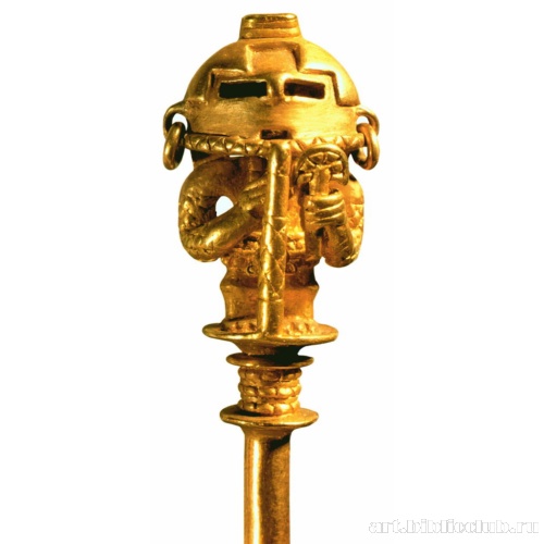 Заколка с антропоморфным навершием