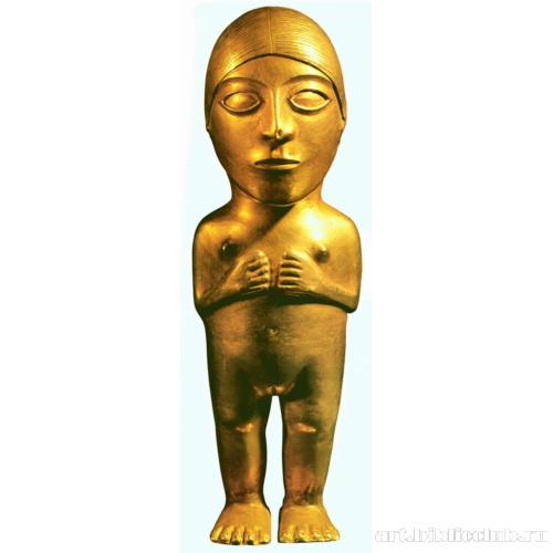 Вотивная статуэтка в виде женской фигуры