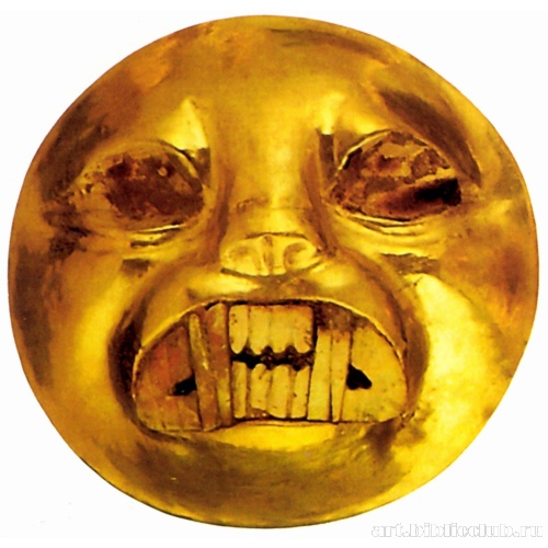 Ритуальная маска в виде кошачьей головки