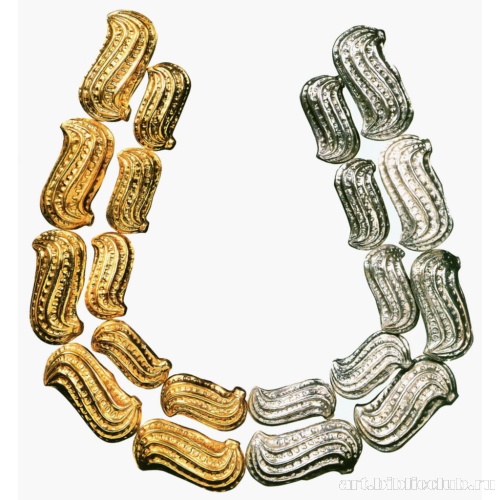 Ожерелье в виде арахисовых  зерен