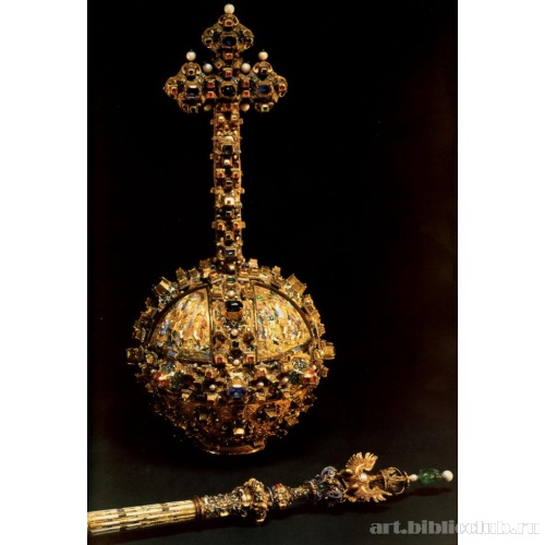 Большой наряд. Держава и скипетр. Фрагмент