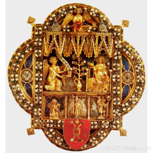 Застежка со сценой Благовещения