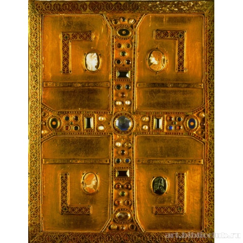 Переплет для Евангелия. Фрагмент