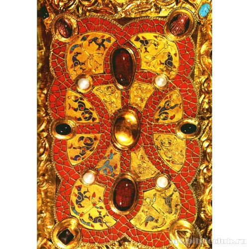 Золотая пластина. Фрагмент украшения крышки Агатового ларца