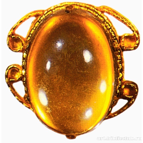 Камень-кабошон. Деталь Креста Победы