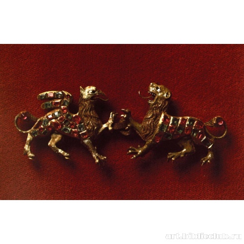 Застежка «Лев и грифон»