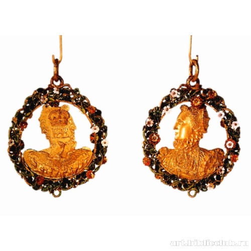 Подвеска «Феникс» с профилем королевы Елизаветы Английской