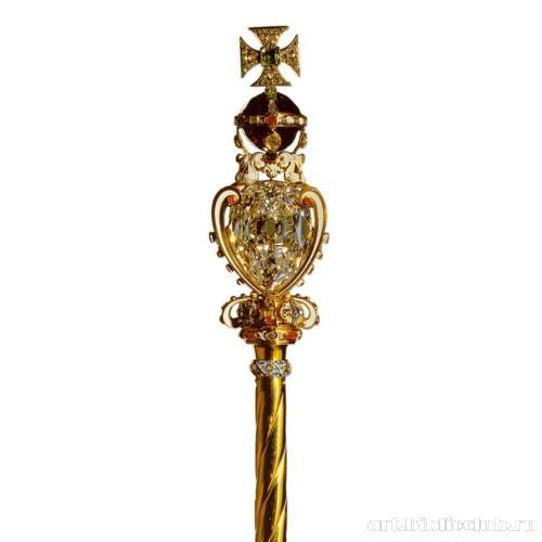 Королевский скипетр с крестом